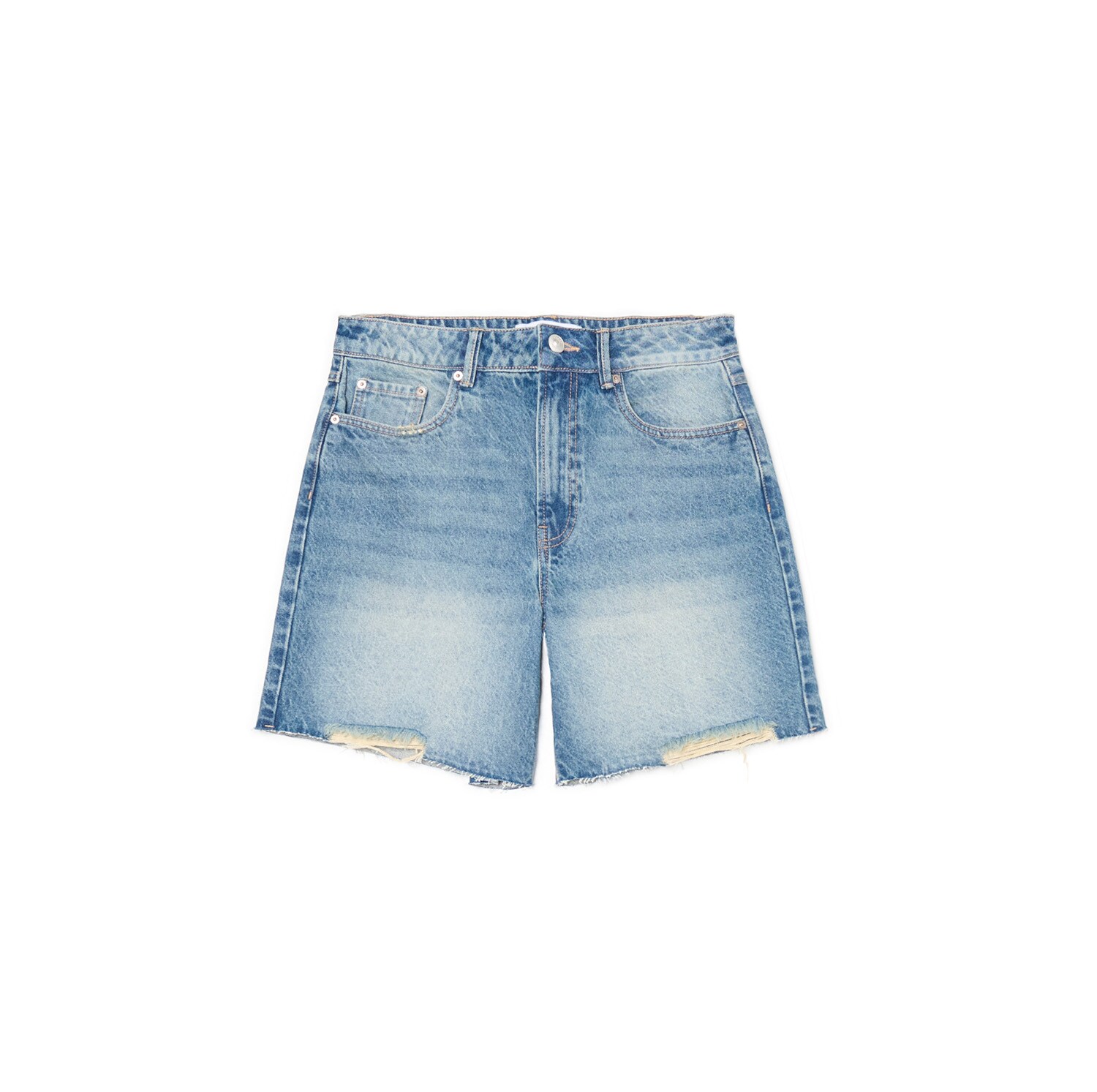 Cropp - Дънкови къси панталони - сини дънки