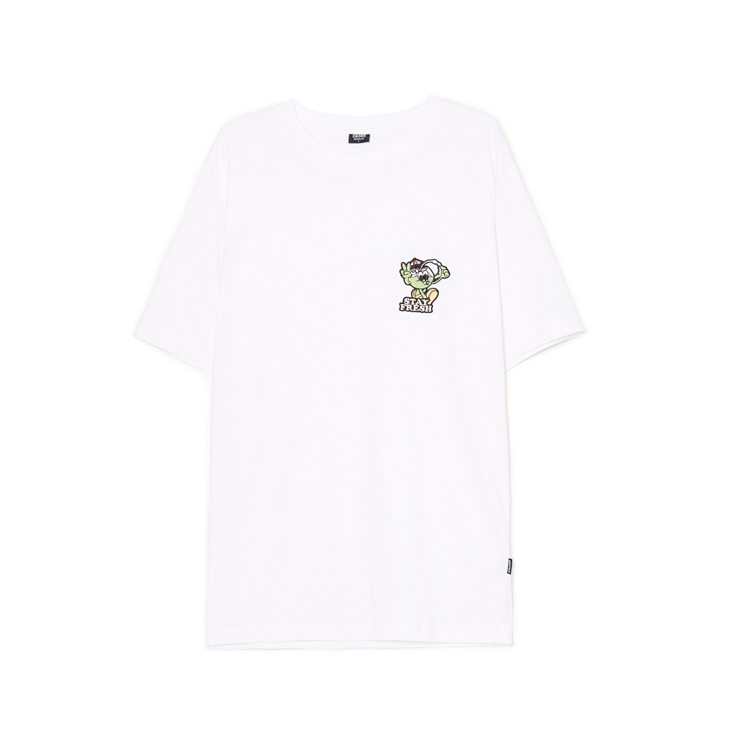 Cropp - Бяла тениска - бял