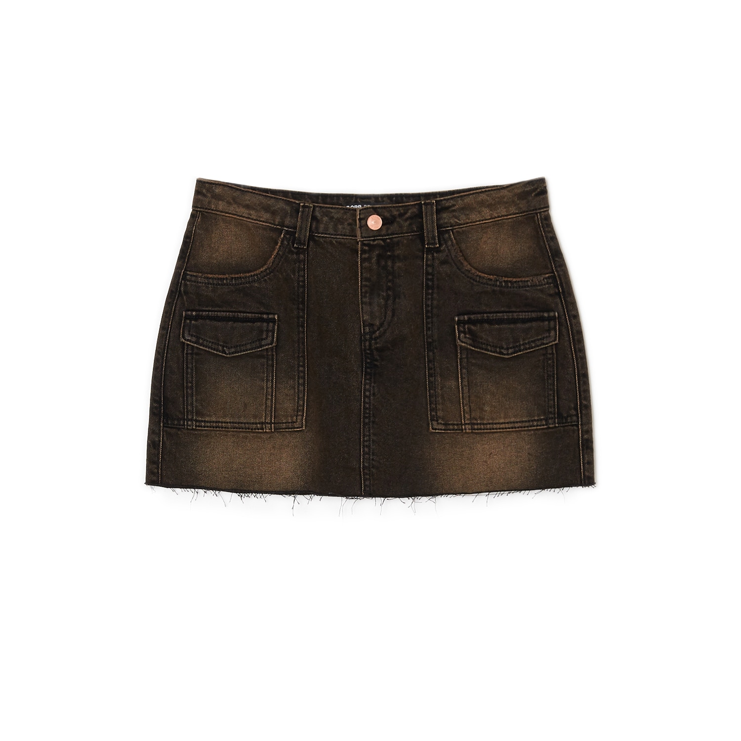 Cropp - Mini пола - кaфяв