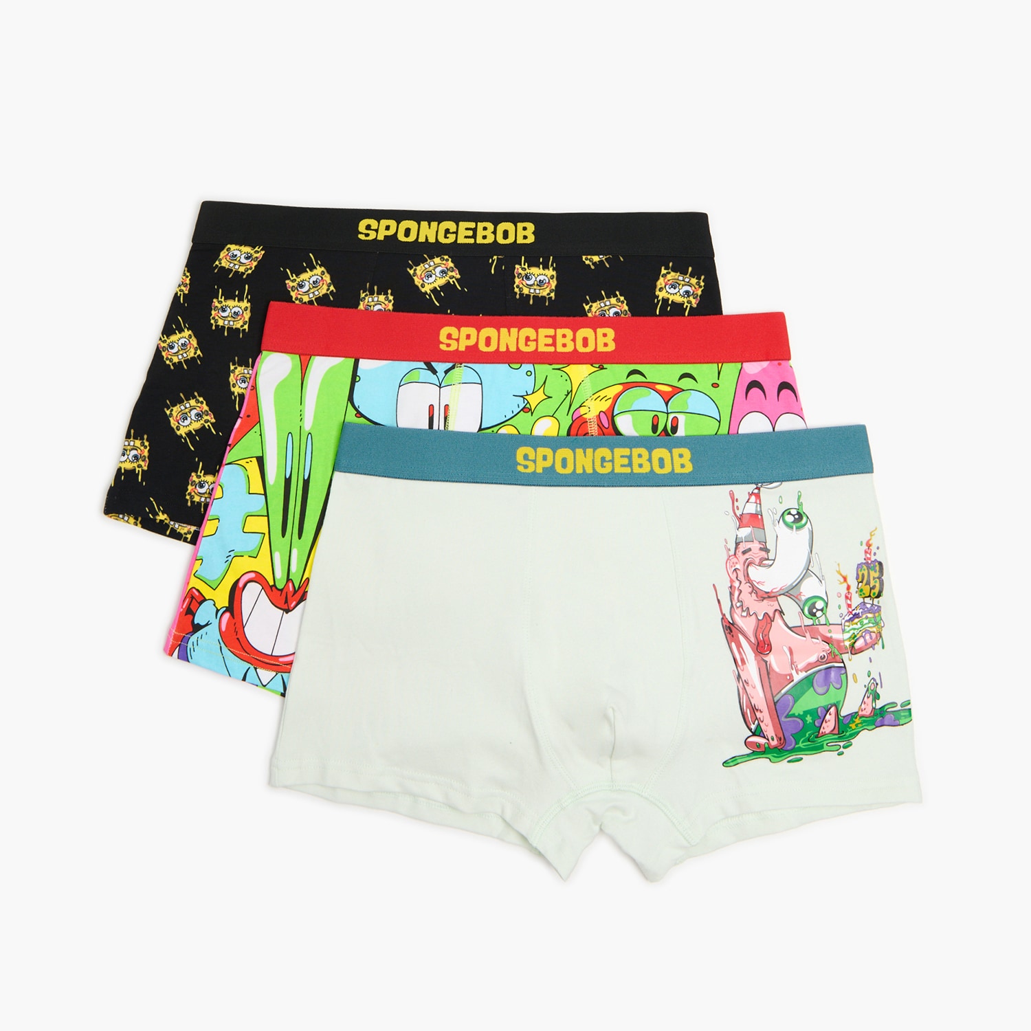 Cropp - 3 Броя Боксерки Spongebob Squarepants