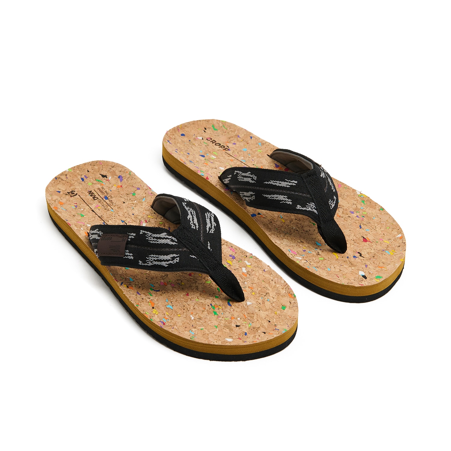 Cropp - Джапанки с коркова подметка - кaфяв