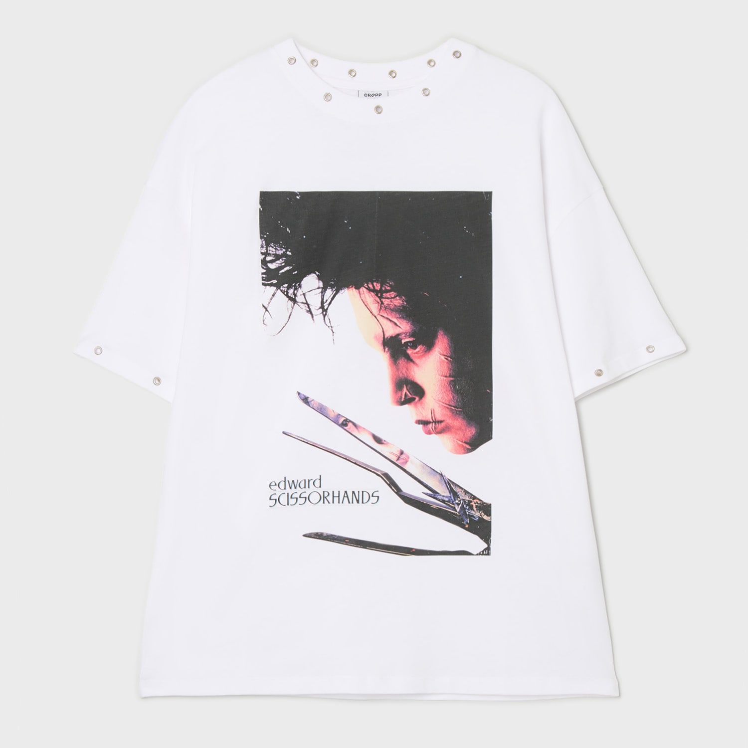 Cropp - Oversize тениска с принт - бял