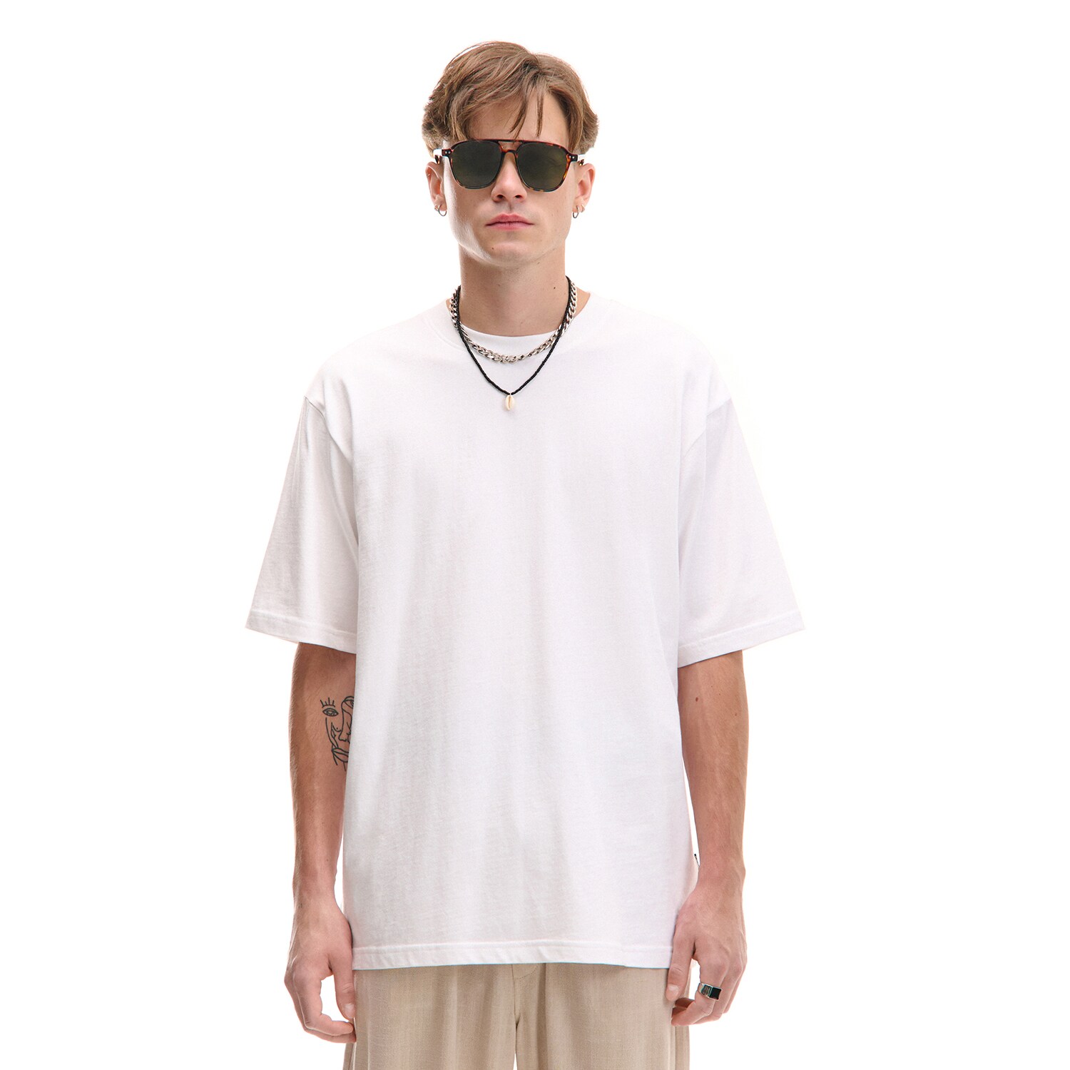 Cropp - Изчистена тениска - бял