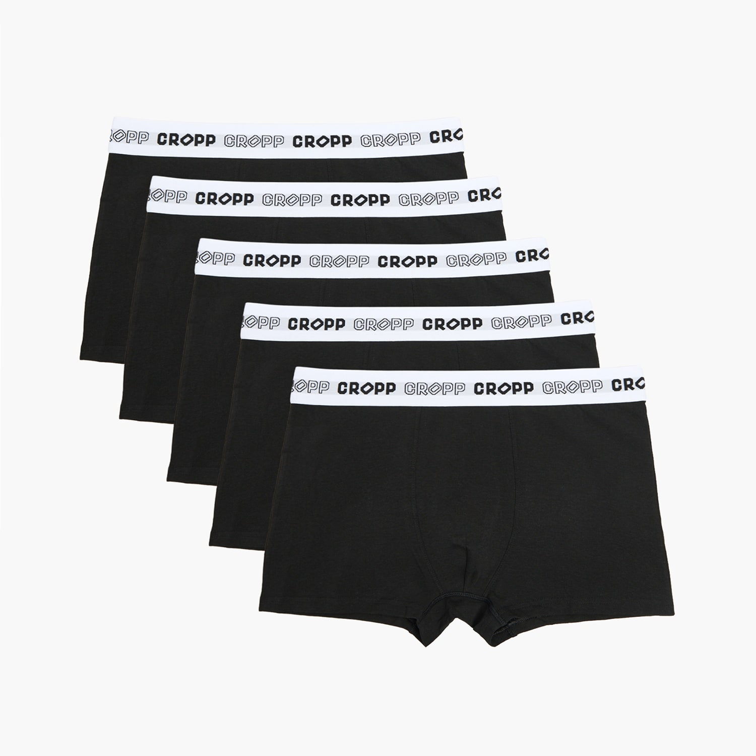 Cropp - 5 броя боксерки basic - черeн