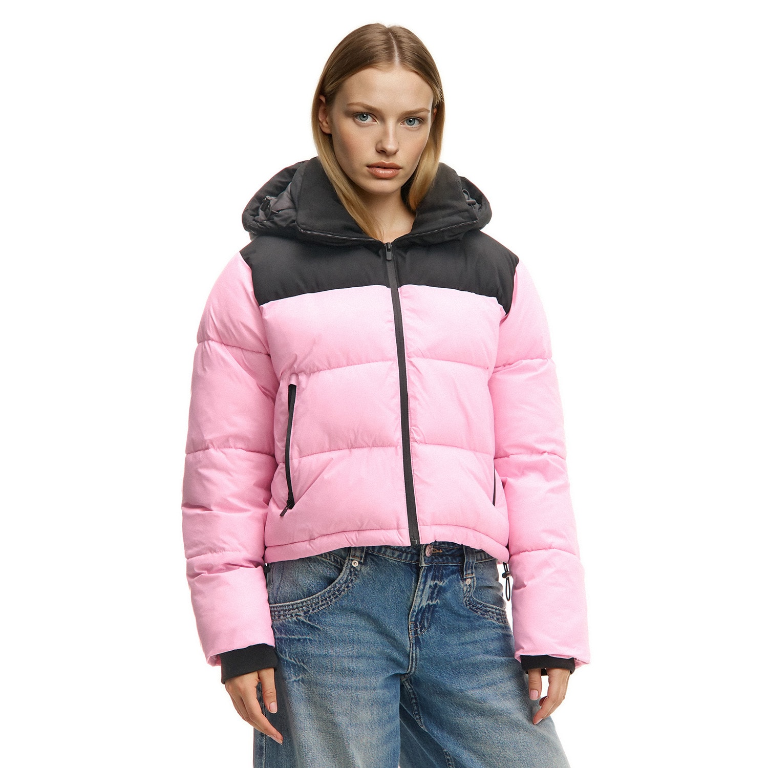 Cropp - Капитонирано Яке Puffer С Качулка
