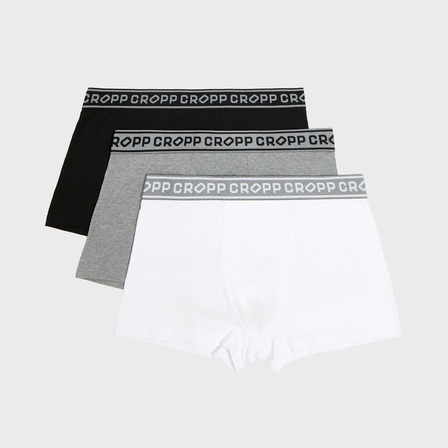 Cropp - 3 броя боксерки basic - черeн