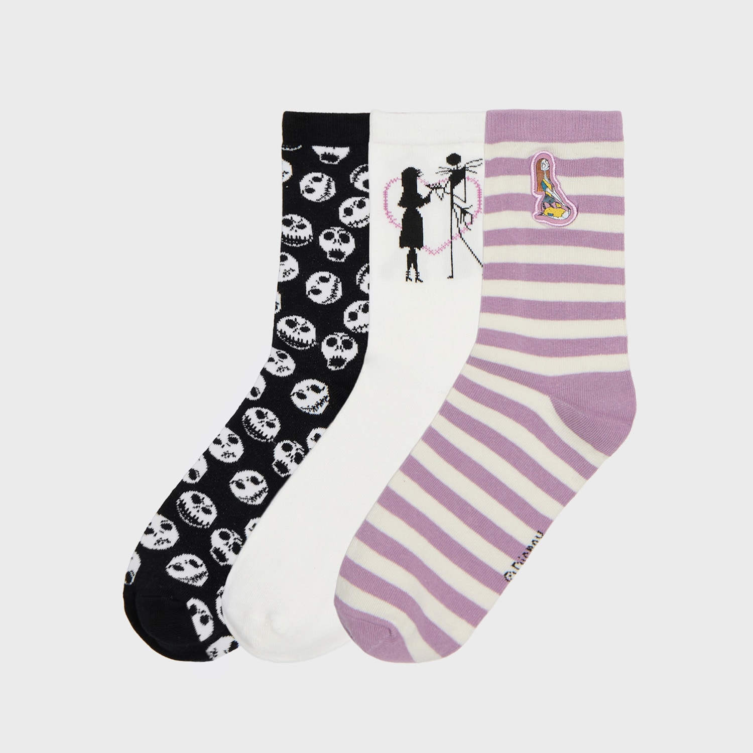 Cropp - 3 чифта чорапи The Nightmare Before Christmas - многоцветен