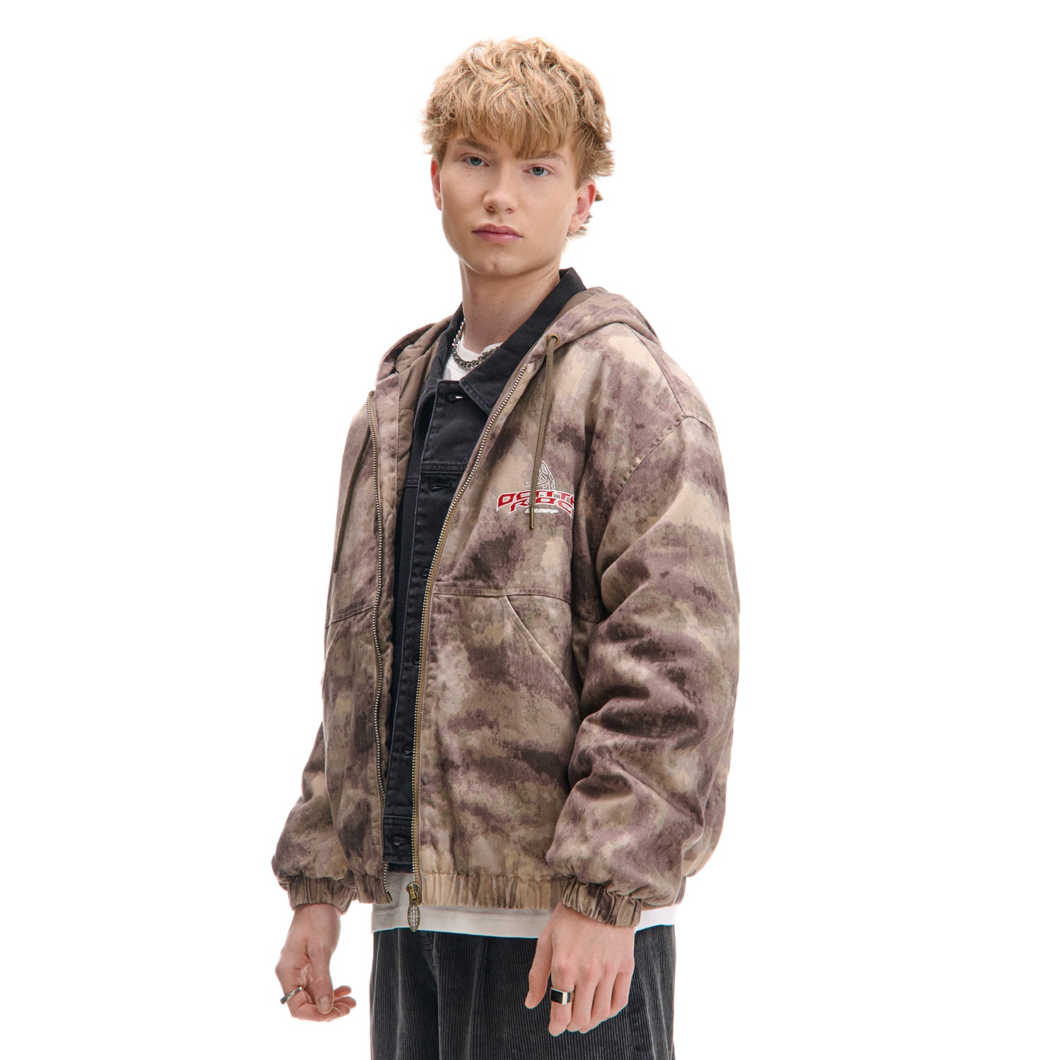 Cropp - Яке с качулка - бежово