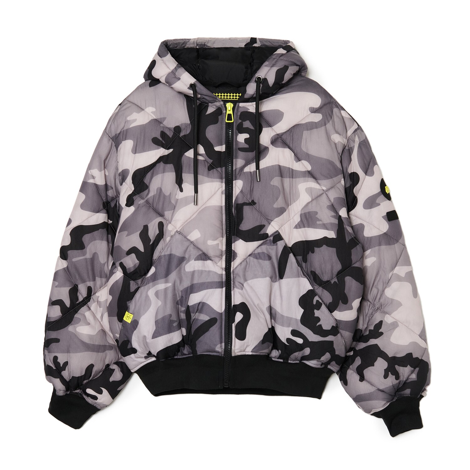 Cropp - Капитонирано яке bomber - тъмносиво