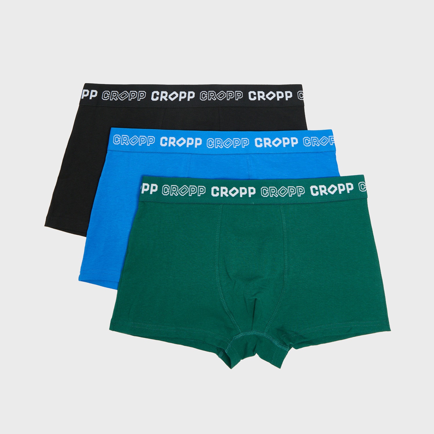 Cropp - 3 броя боксерки basic - черeн
