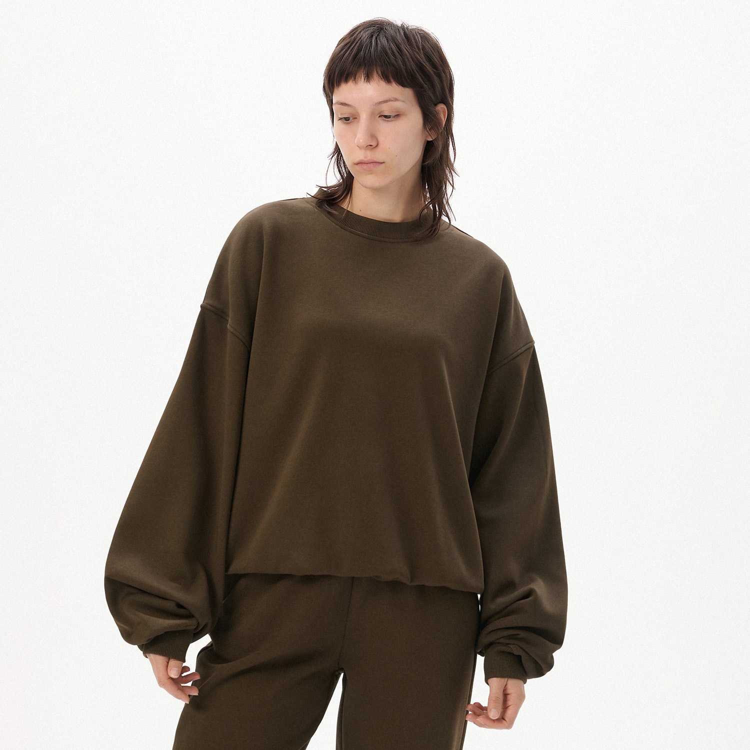 Cropp - Суитшър basic - кaфяв