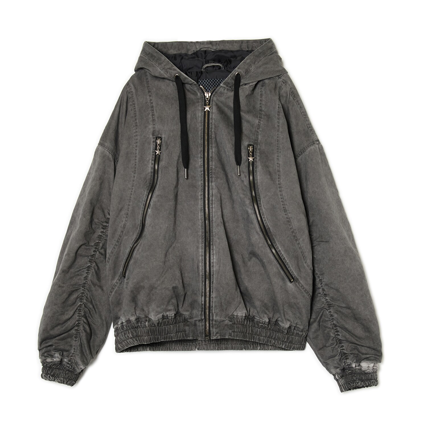 Cropp - Яке с качулка - тъмносиво