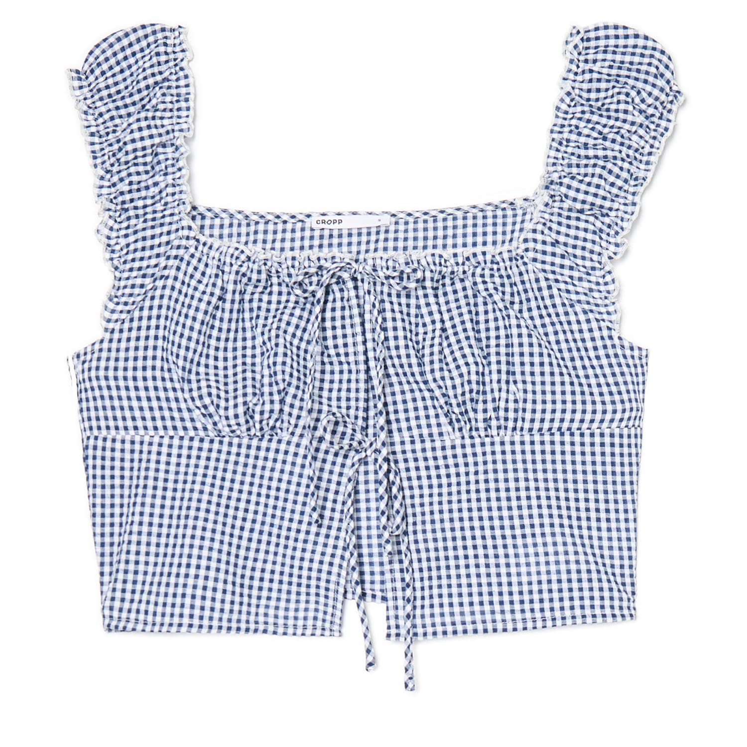 Cropp - Crop top - тъмносин