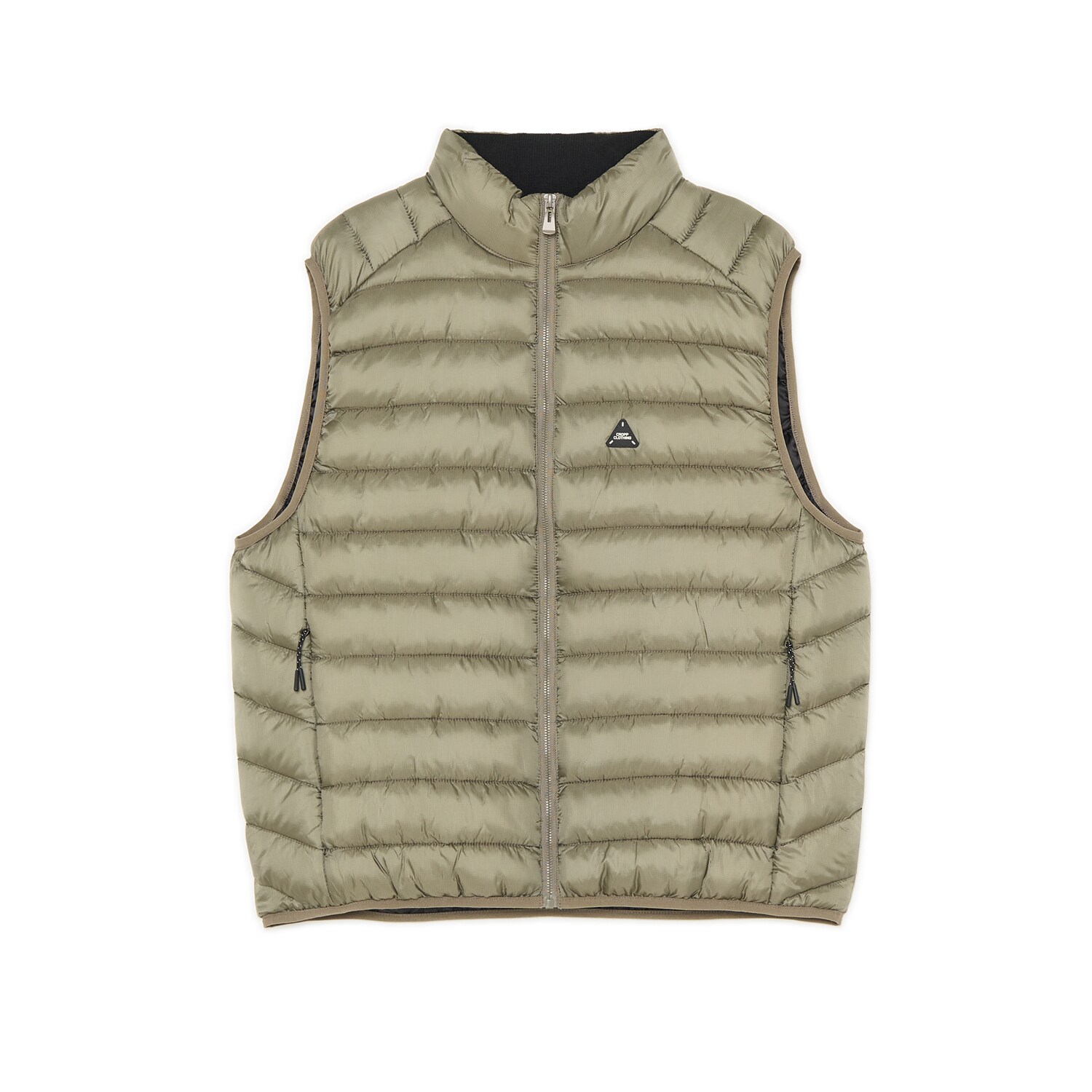 Cropp - Ватирана жилетка - маслинено