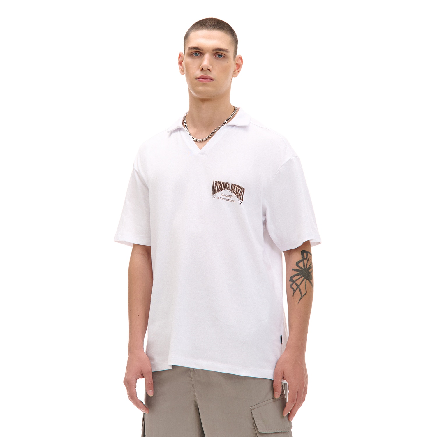 Cropp - Бяла поло - бял