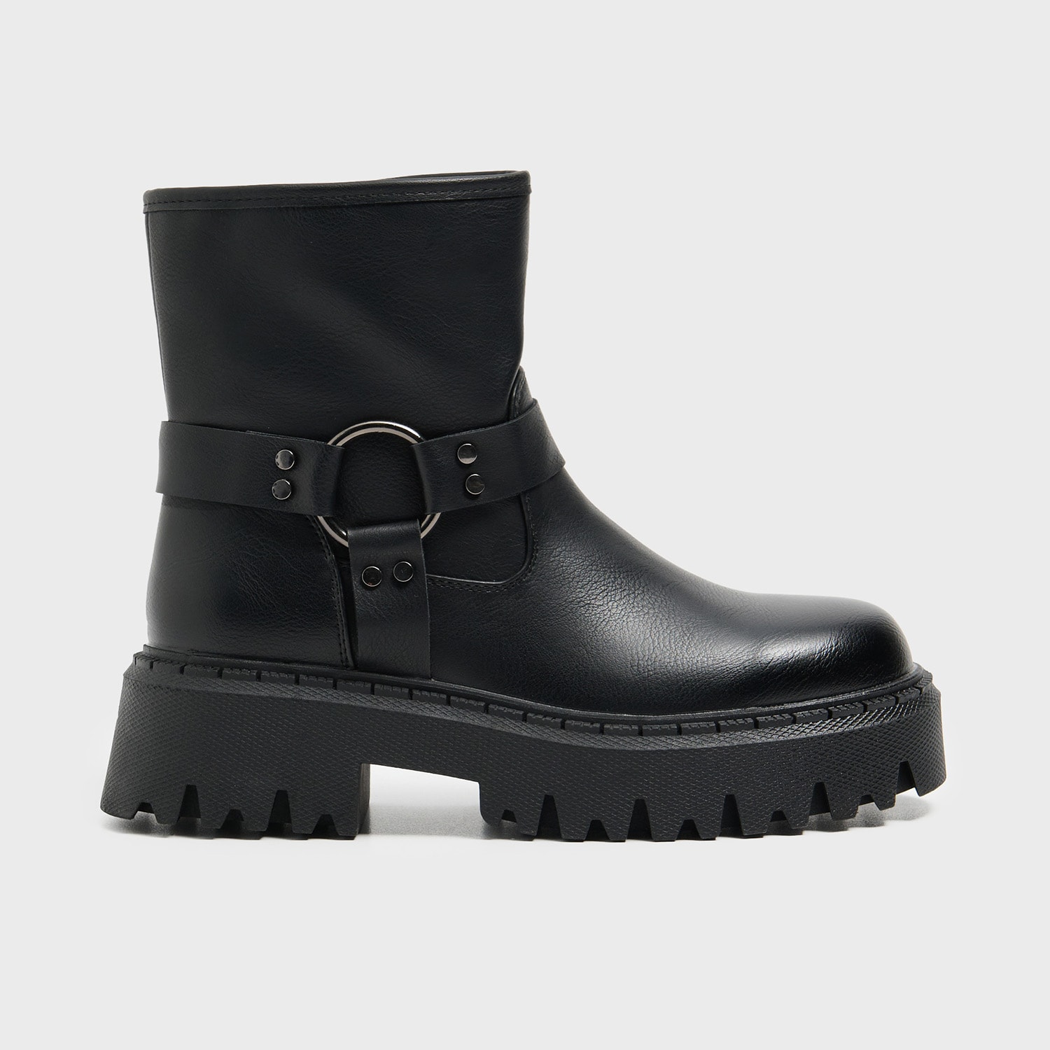 Cropp - LADIES` ANKLE BOOTS - черeн