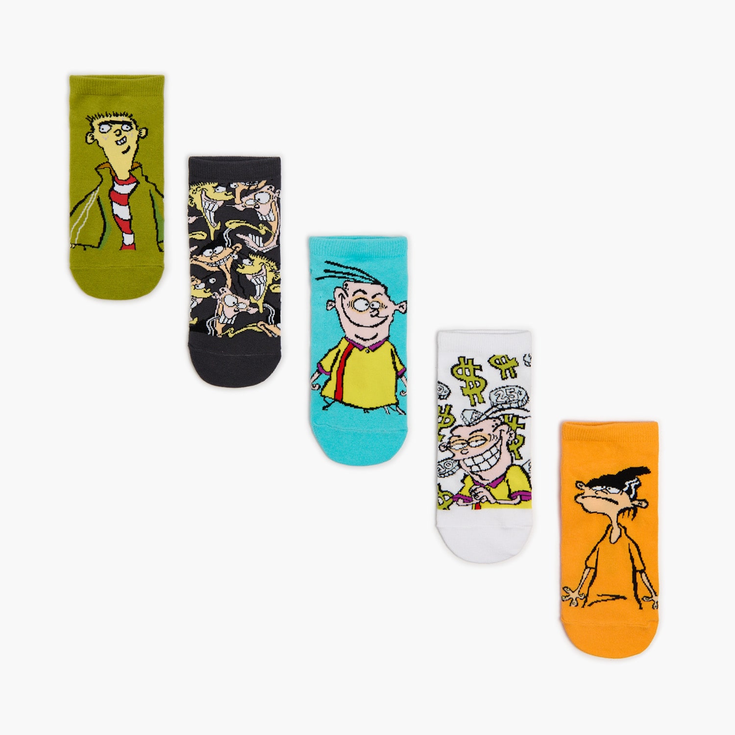 Cropp - Чорапи С Шарка, 5 Чифта Ed, Edd N Eddy