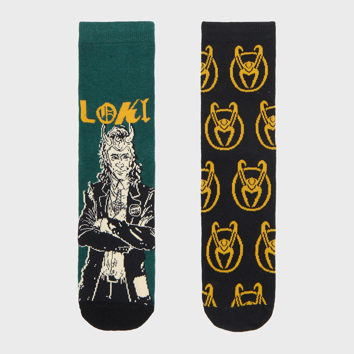 Cropp - 2 чифта чорапи Loki - синьо-зелено