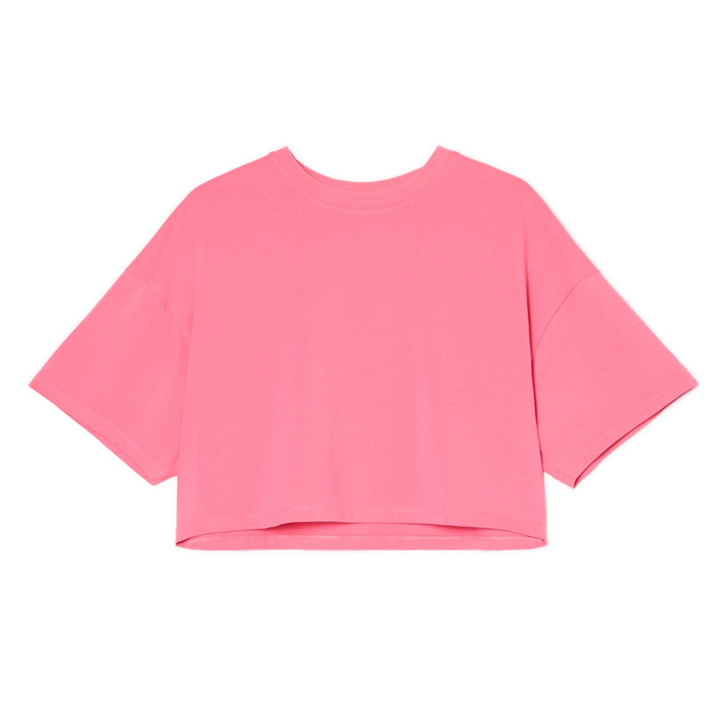 Cropp - Изчистена тениска - розов