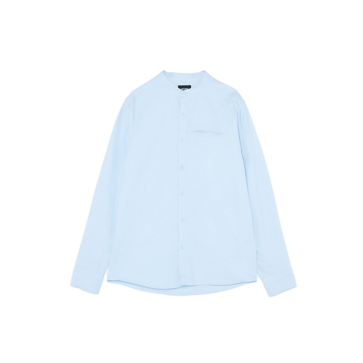 Cropp - Бяла риза - светлосиньо