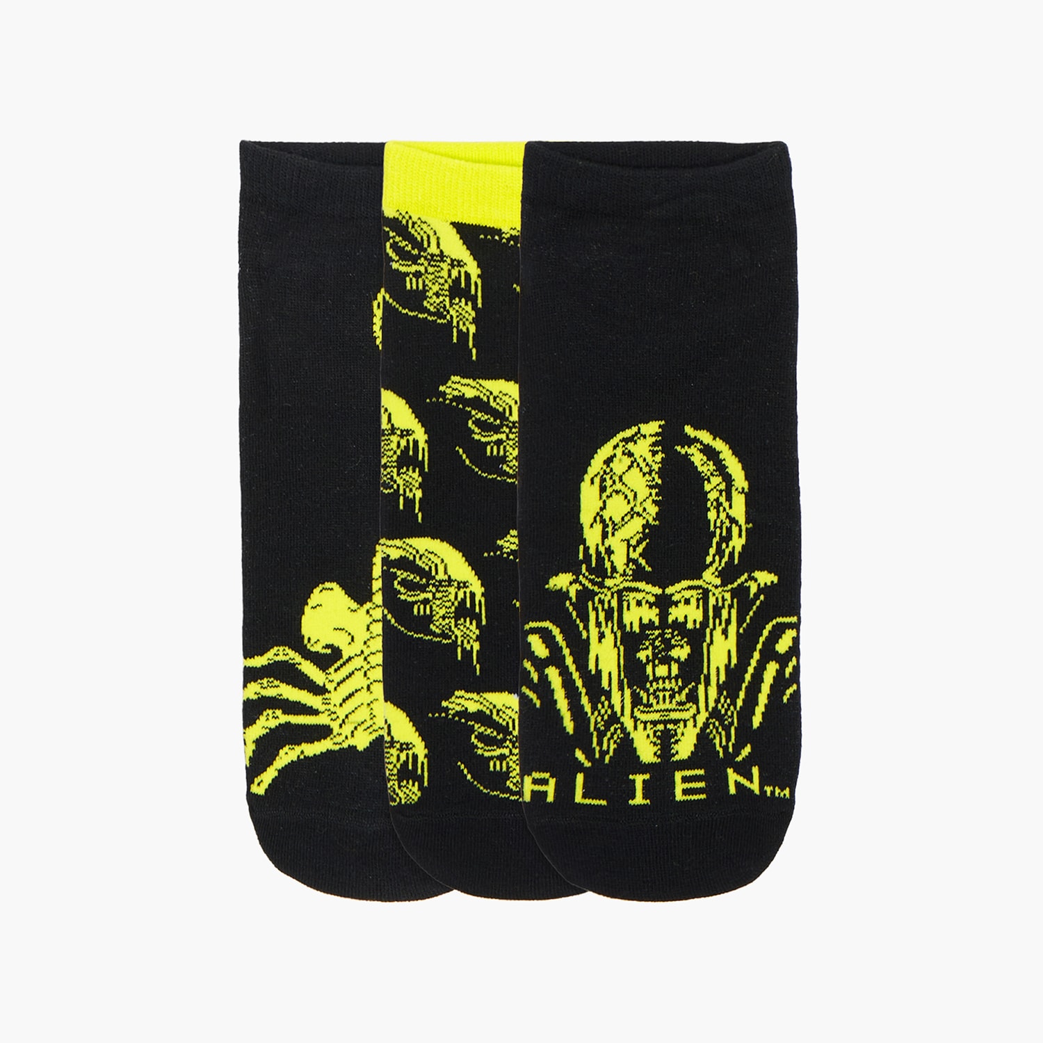Cropp - Чорапи с шарка, 3 чифта Alien - черeн