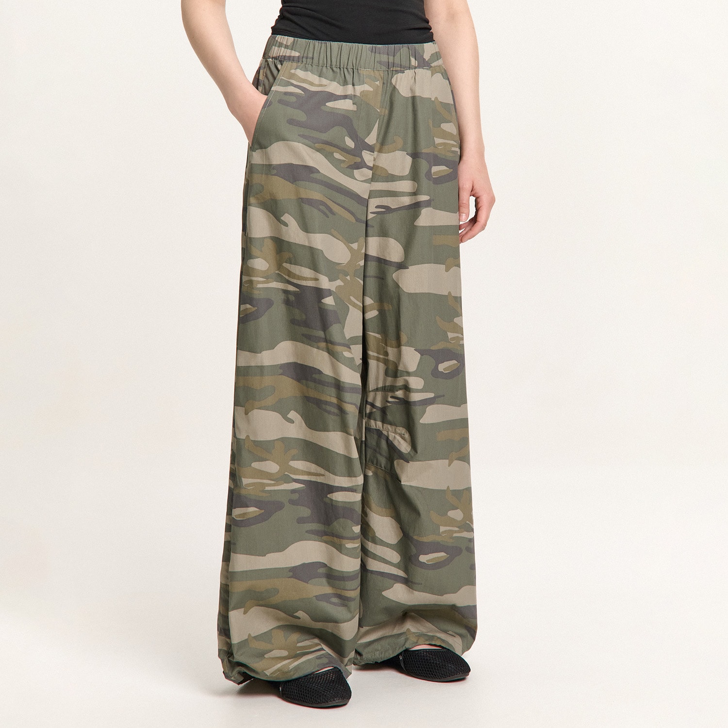 Cropp - LADIES` TROUSERS - многоцветен