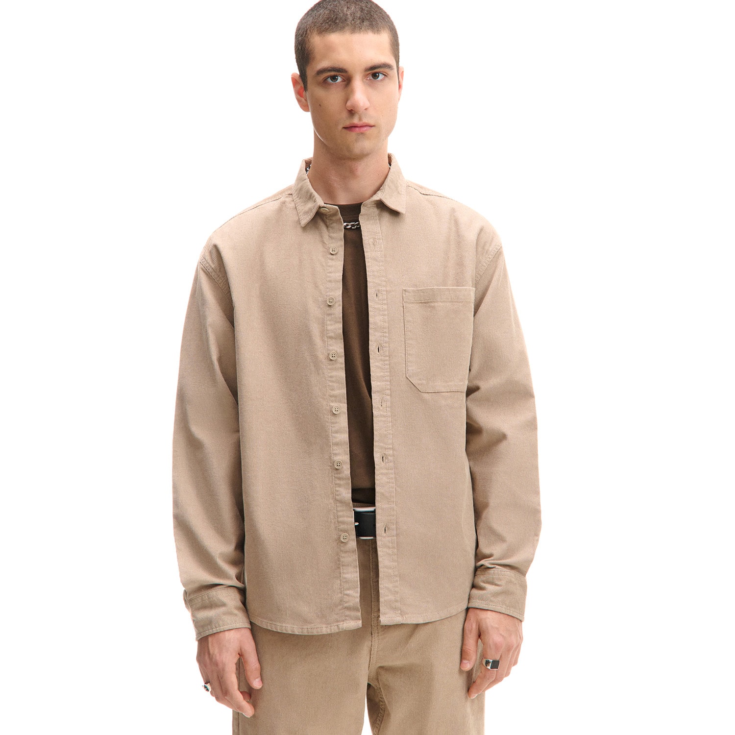 Cropp - Риза От Рипсено Кадифе
