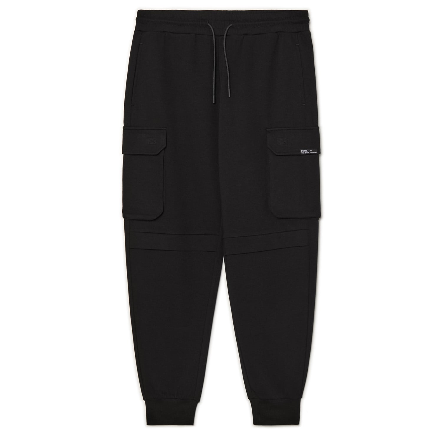 Cropp - Спортни джогъри cargo - черeн