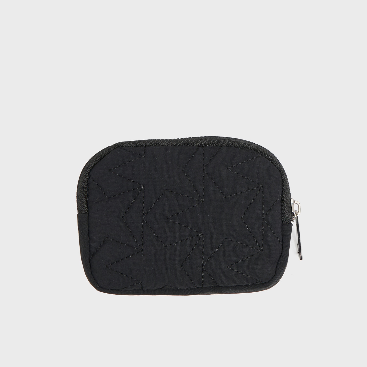 Cropp - Малък черен портфейл - черeн