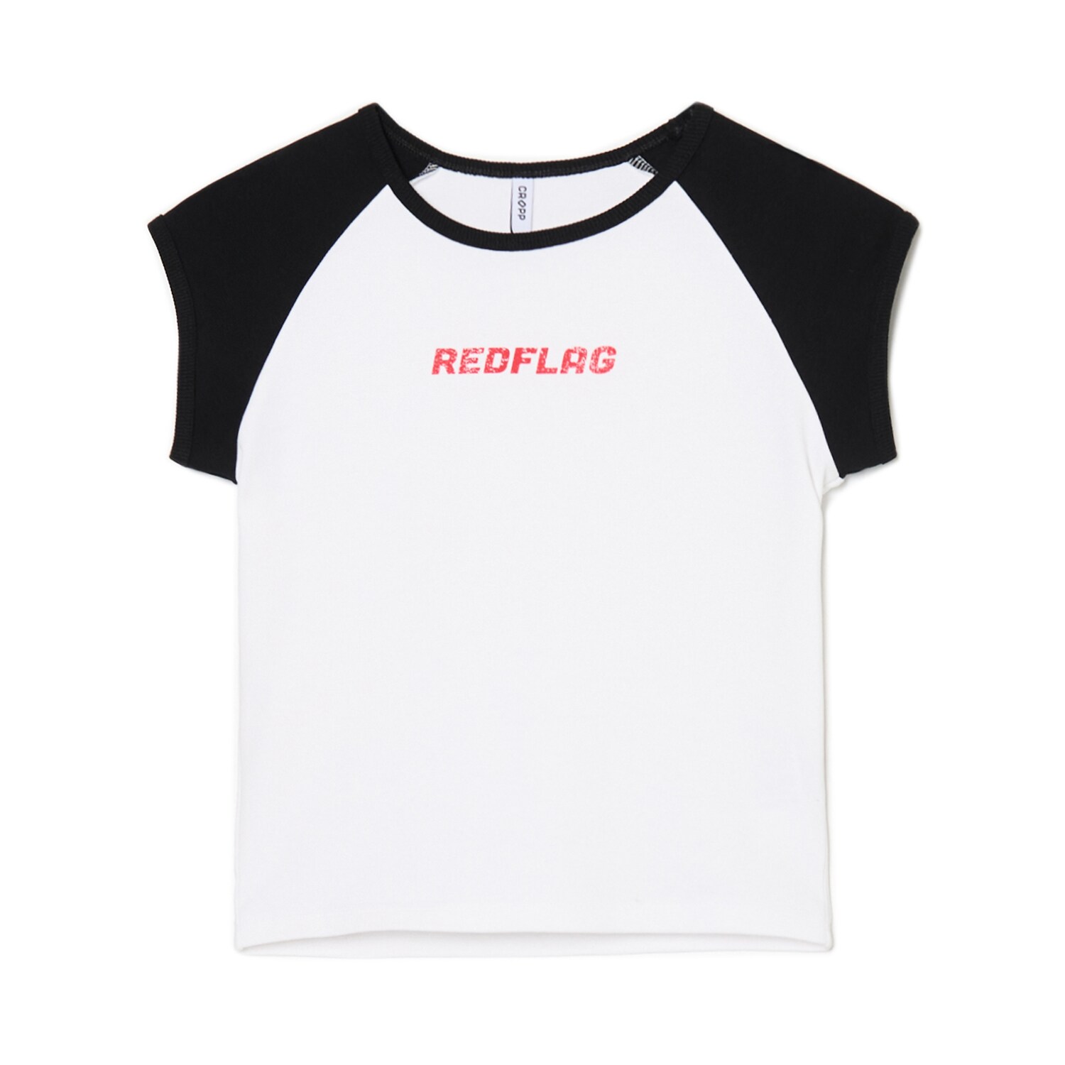 Cropp - Тениска с принт - бял