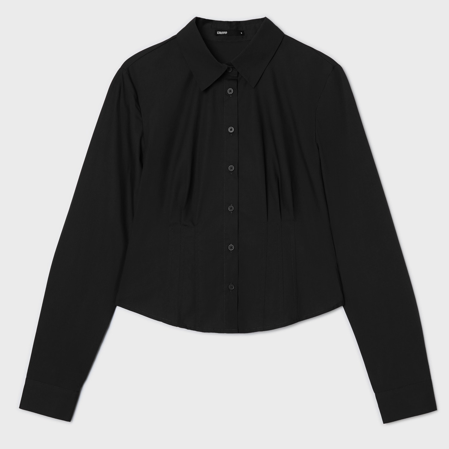 Cropp - Изчистена риза - черeн
