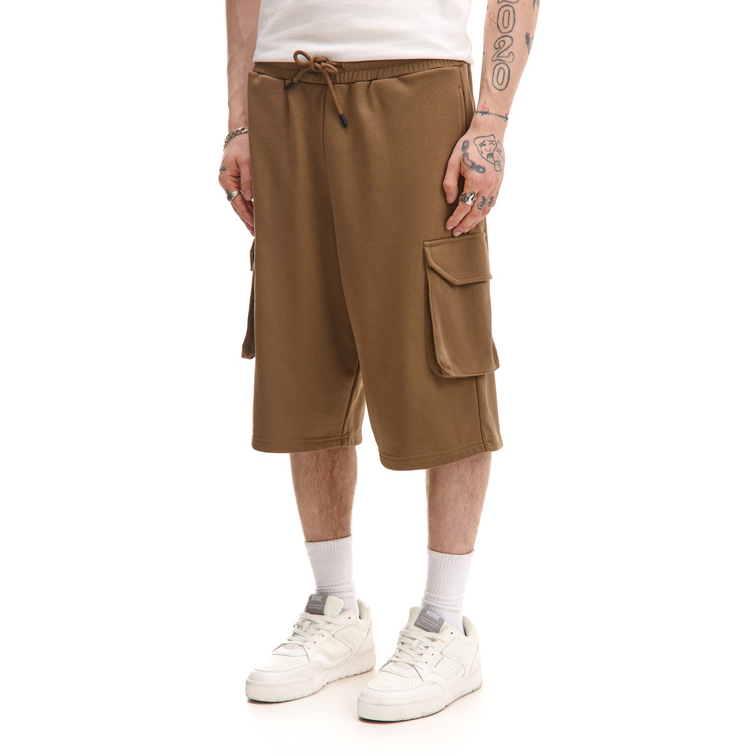 Cropp - Спортни къси панталони - бежово