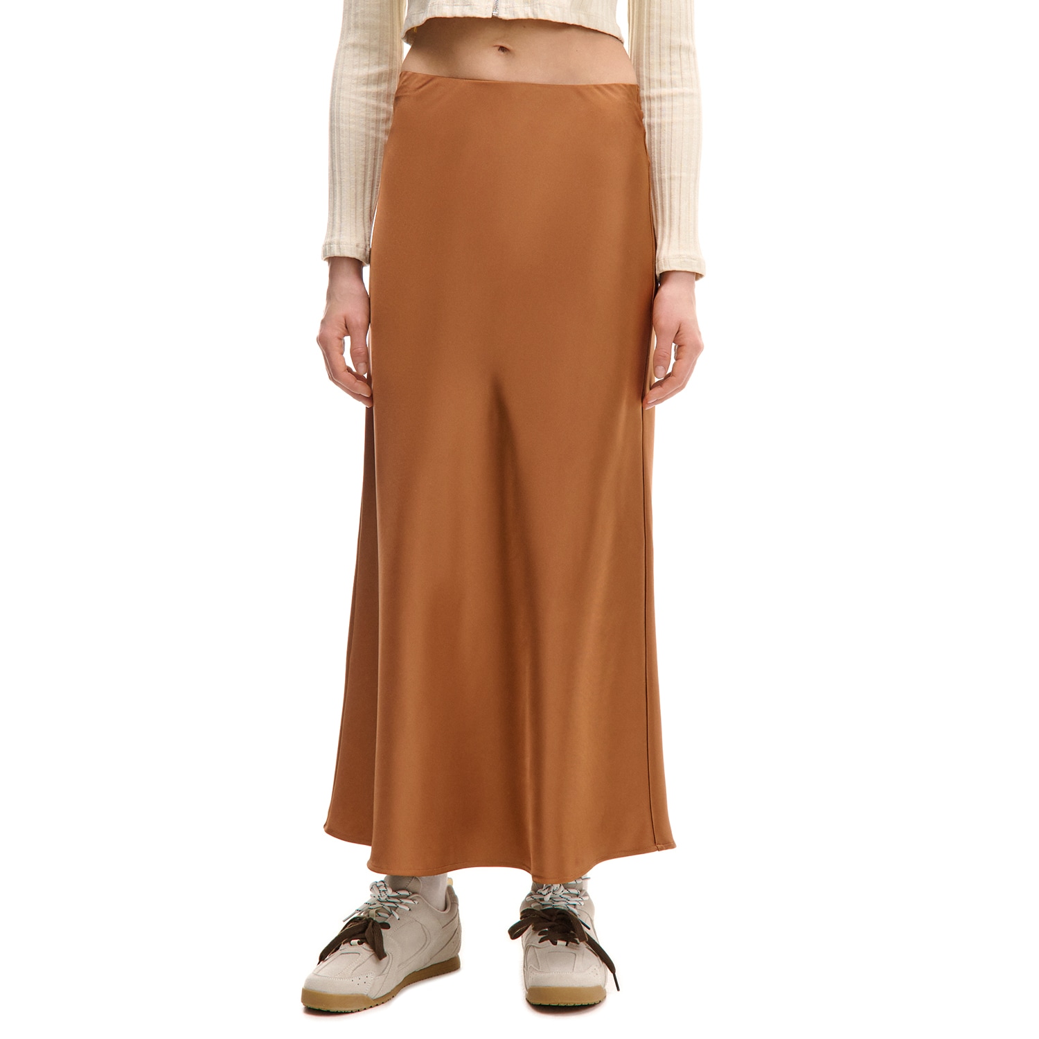 Cropp - Сатенена пола - кафе