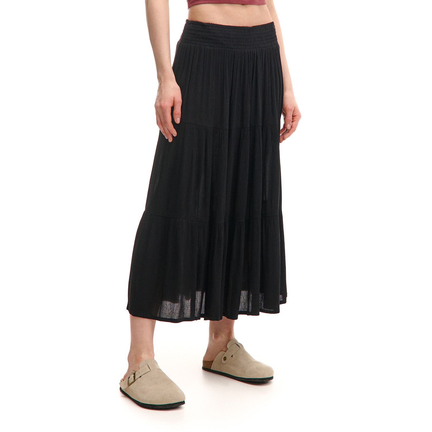 Cropp - Пола макси - черeн