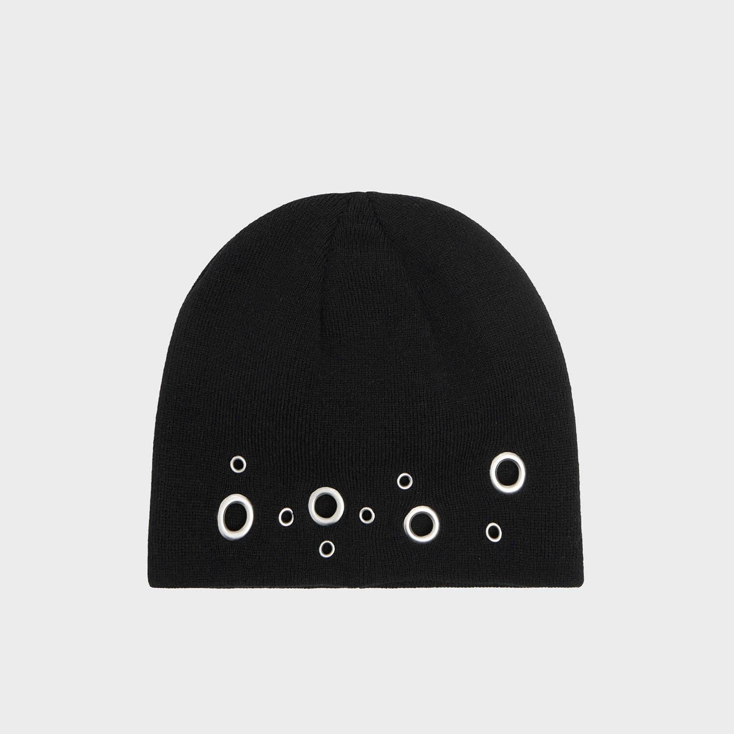 Cropp - Черна шапка beanie - черeн