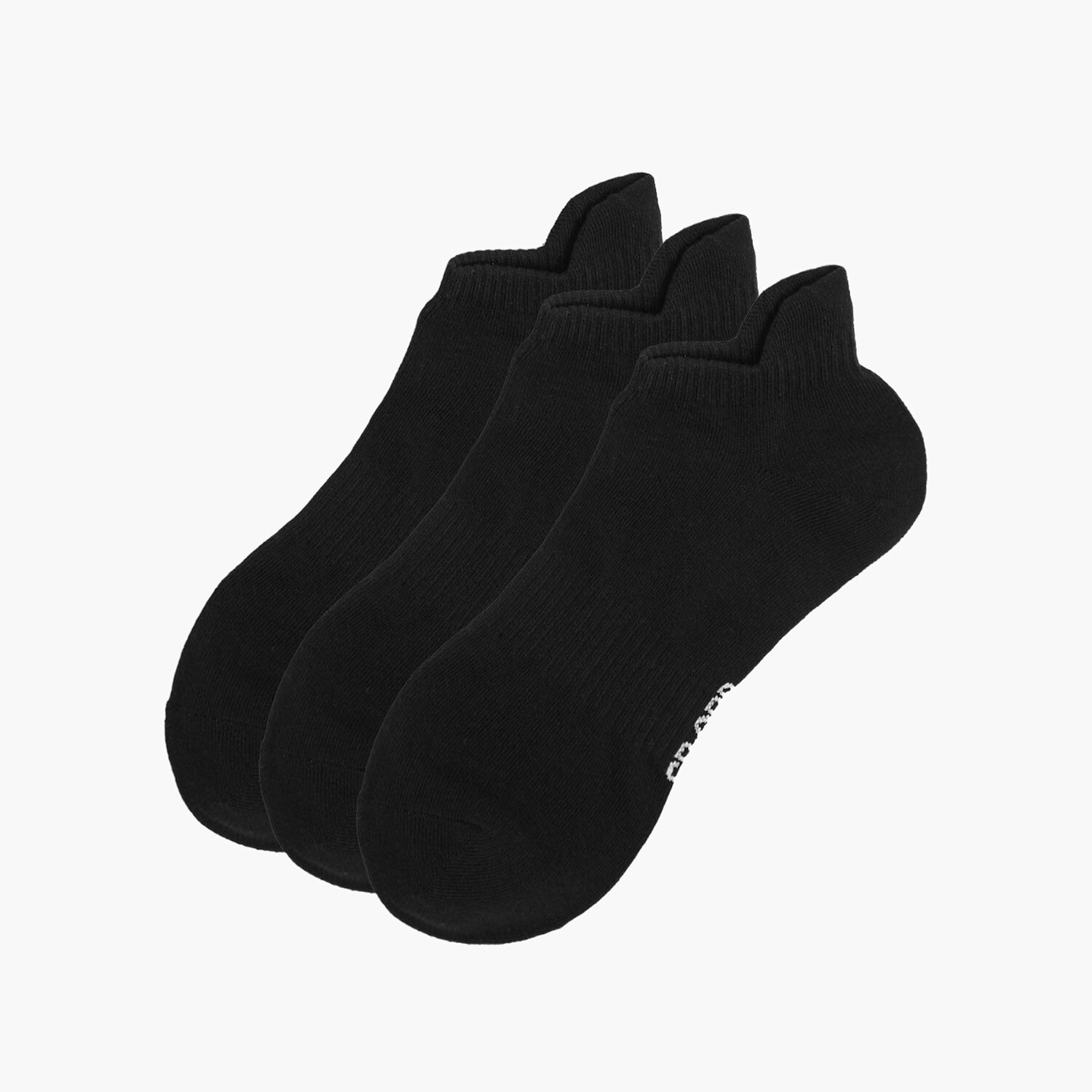Cropp - 3 чифта чорапи без конч - черeн