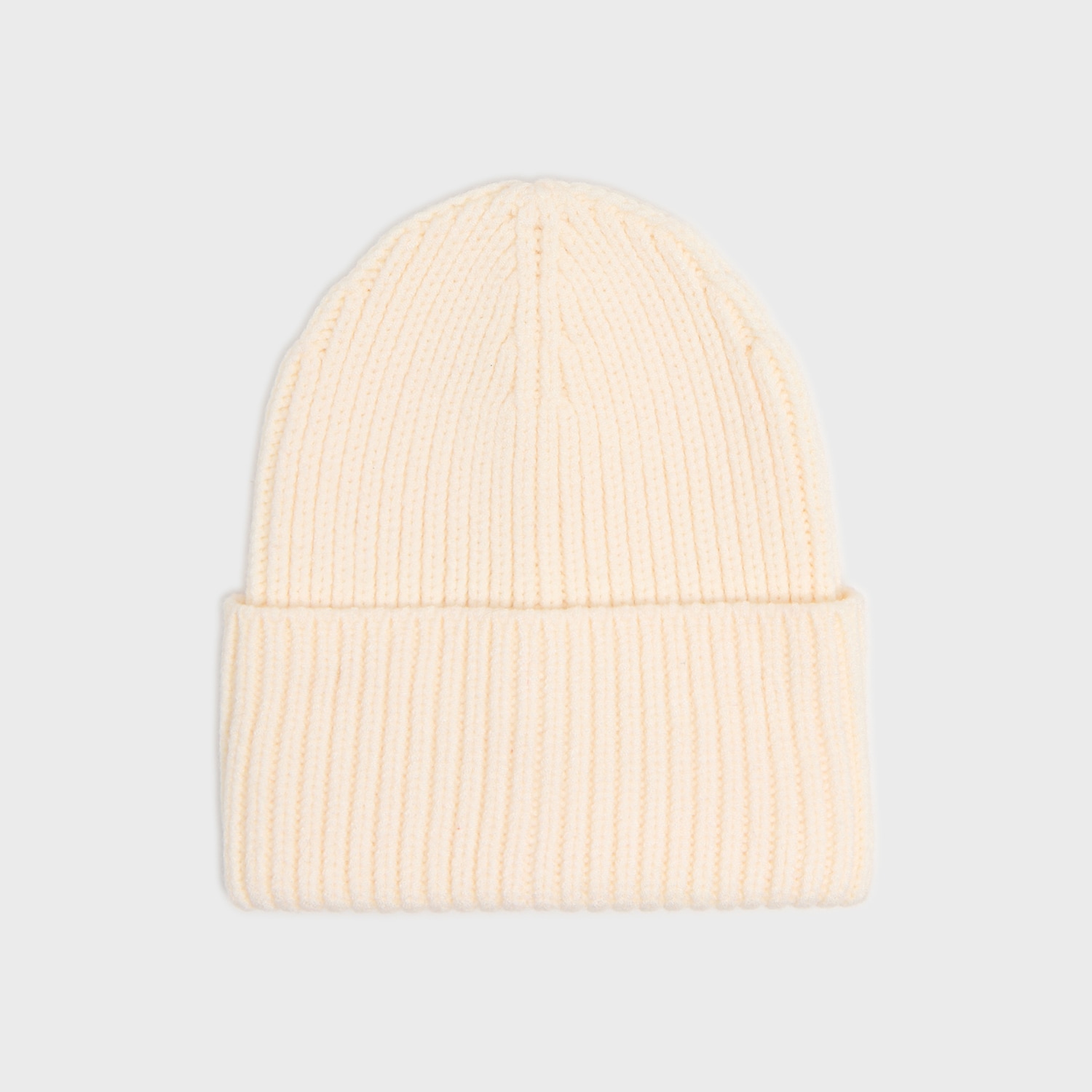 Cropp - Шапка beanie - кремаво
