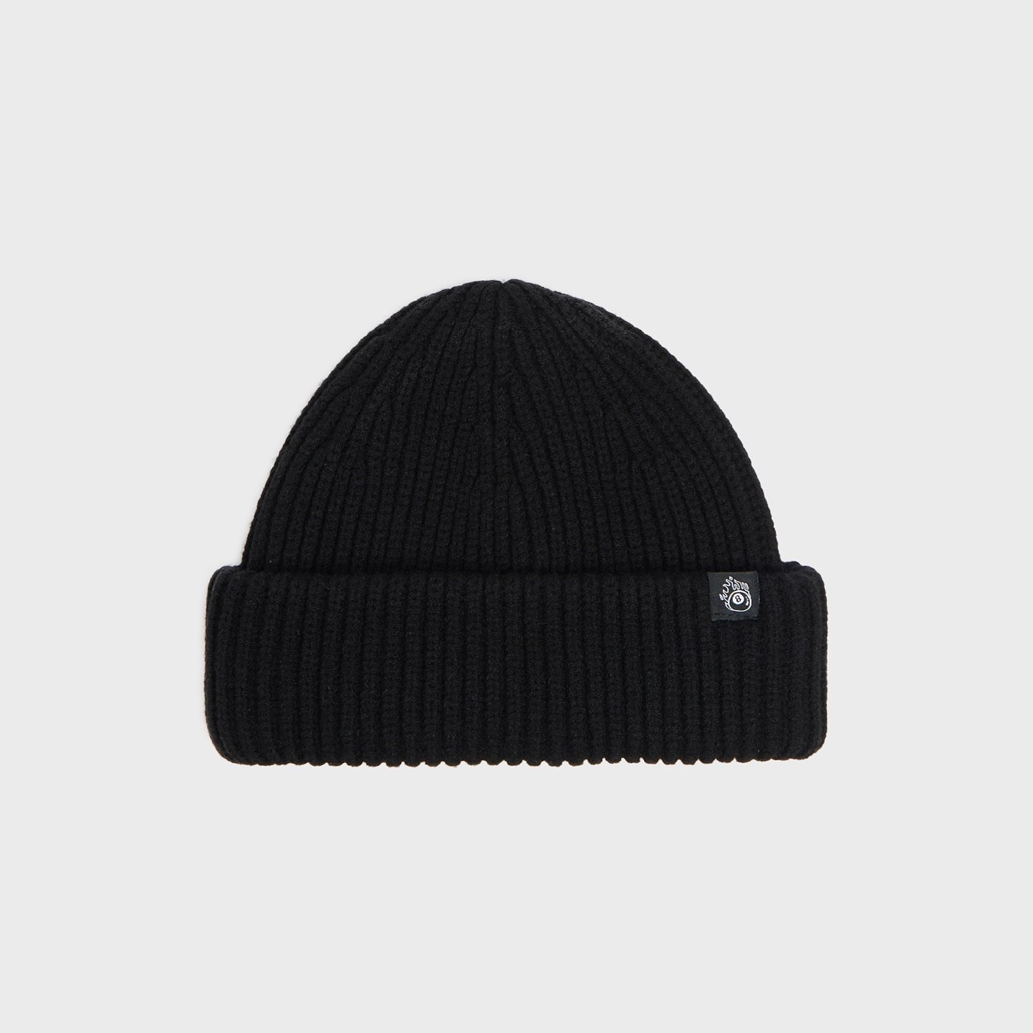 Cropp - Черна шапка beanie - черeн