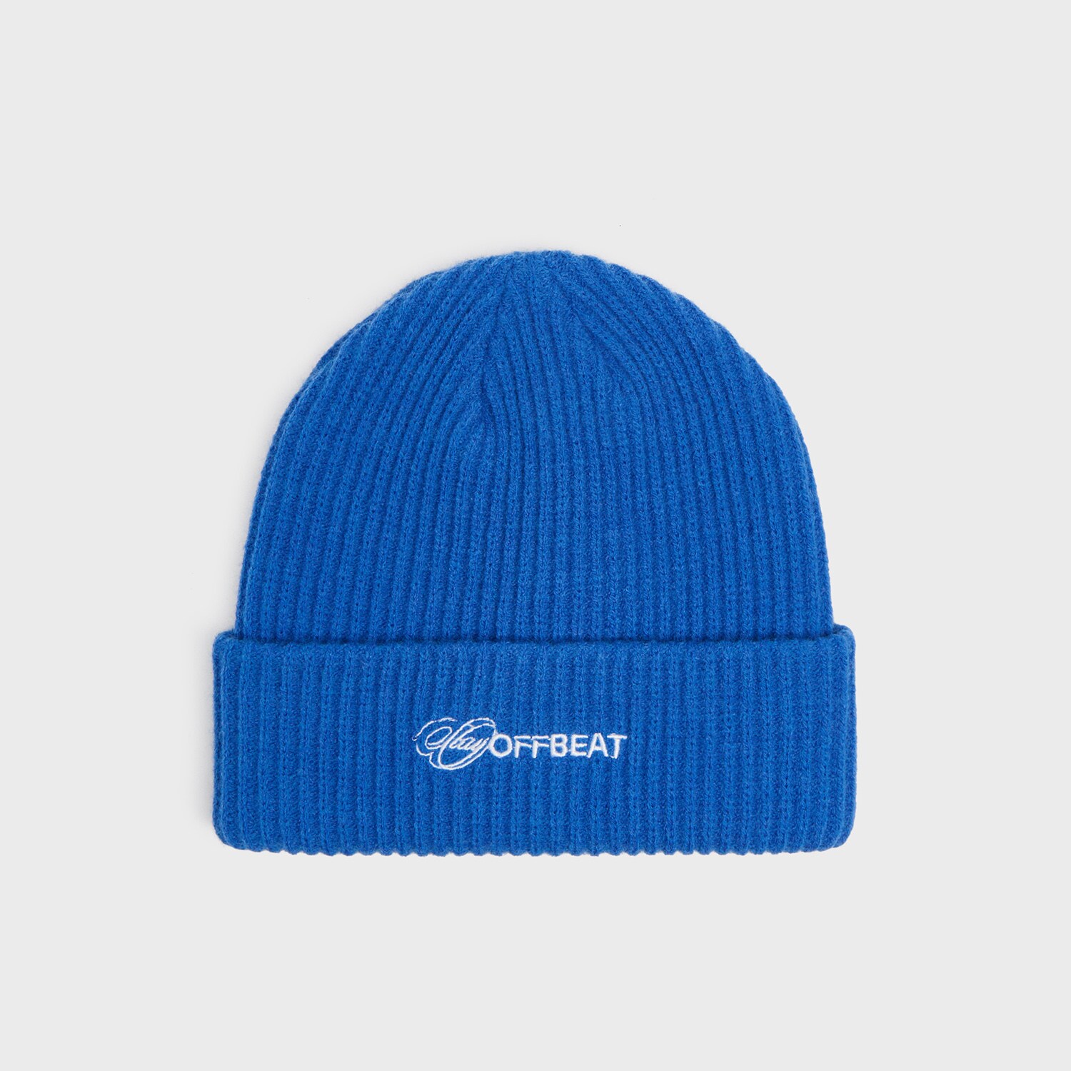 Cropp - Шапка beanie с нашивка - индиго