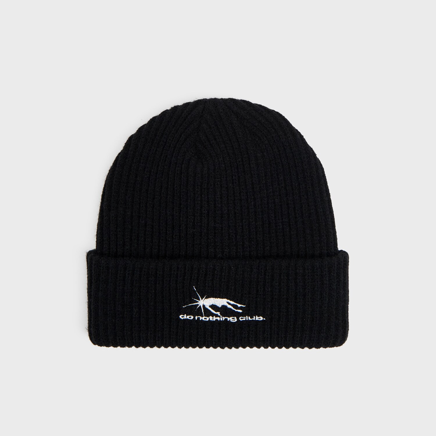 Cropp - Шапка beanie с нашивка - черeн