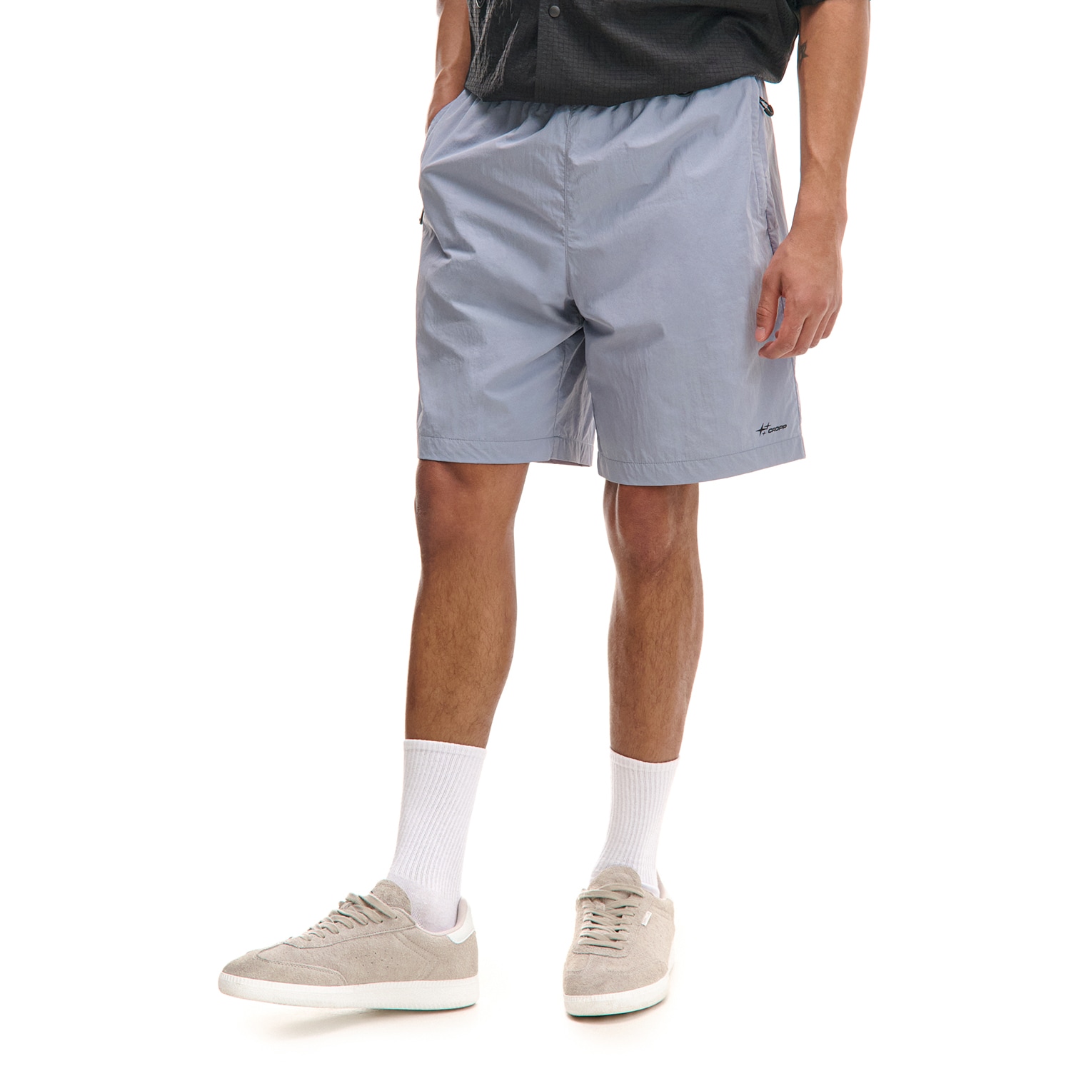 Cropp - Изчистени къси панталони - светлосиньо