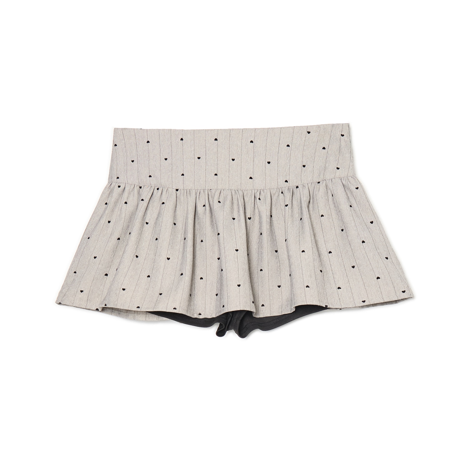 Cropp - Мини пола - Светло сиво