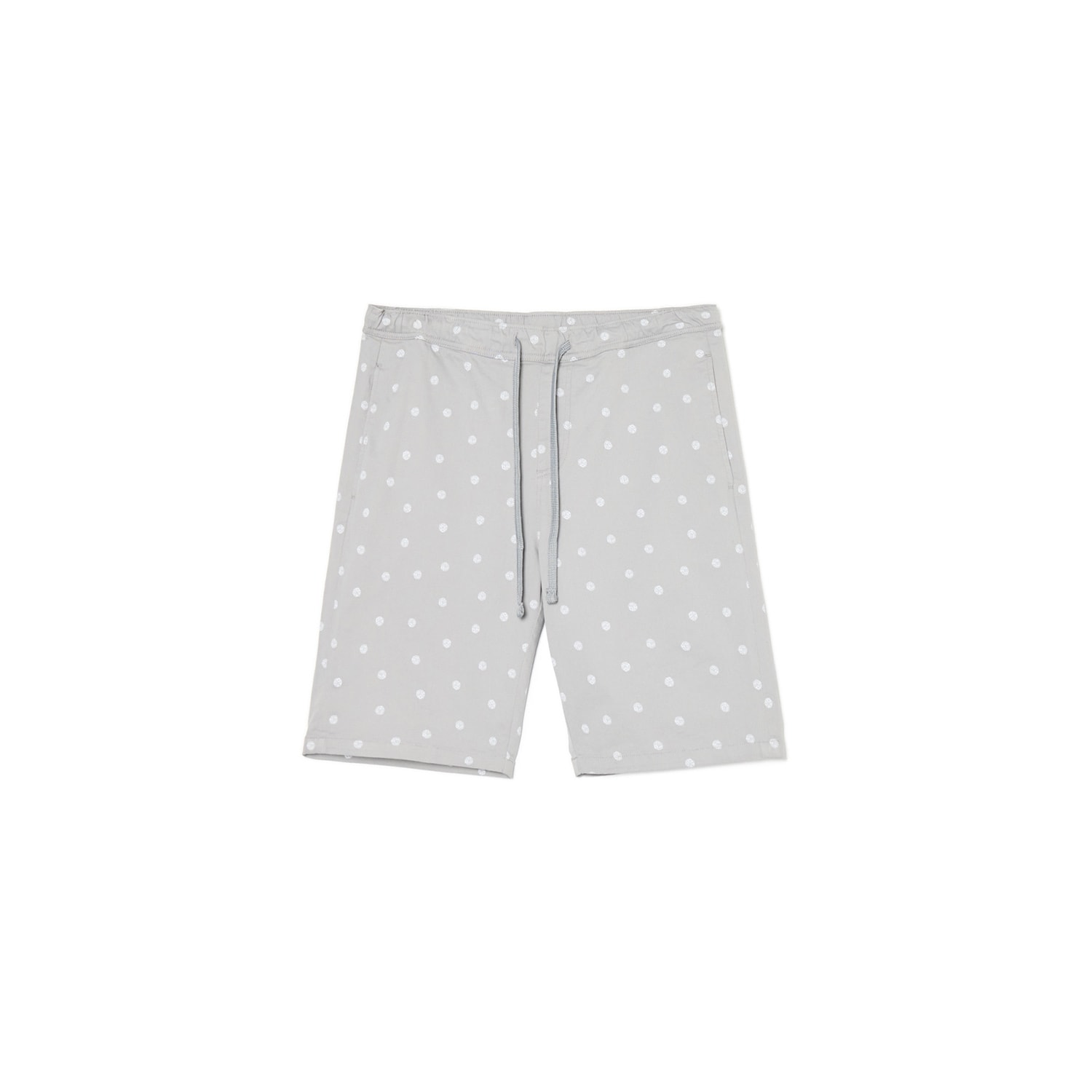 Cropp - Къси панталонки с щампа - тъмносиво