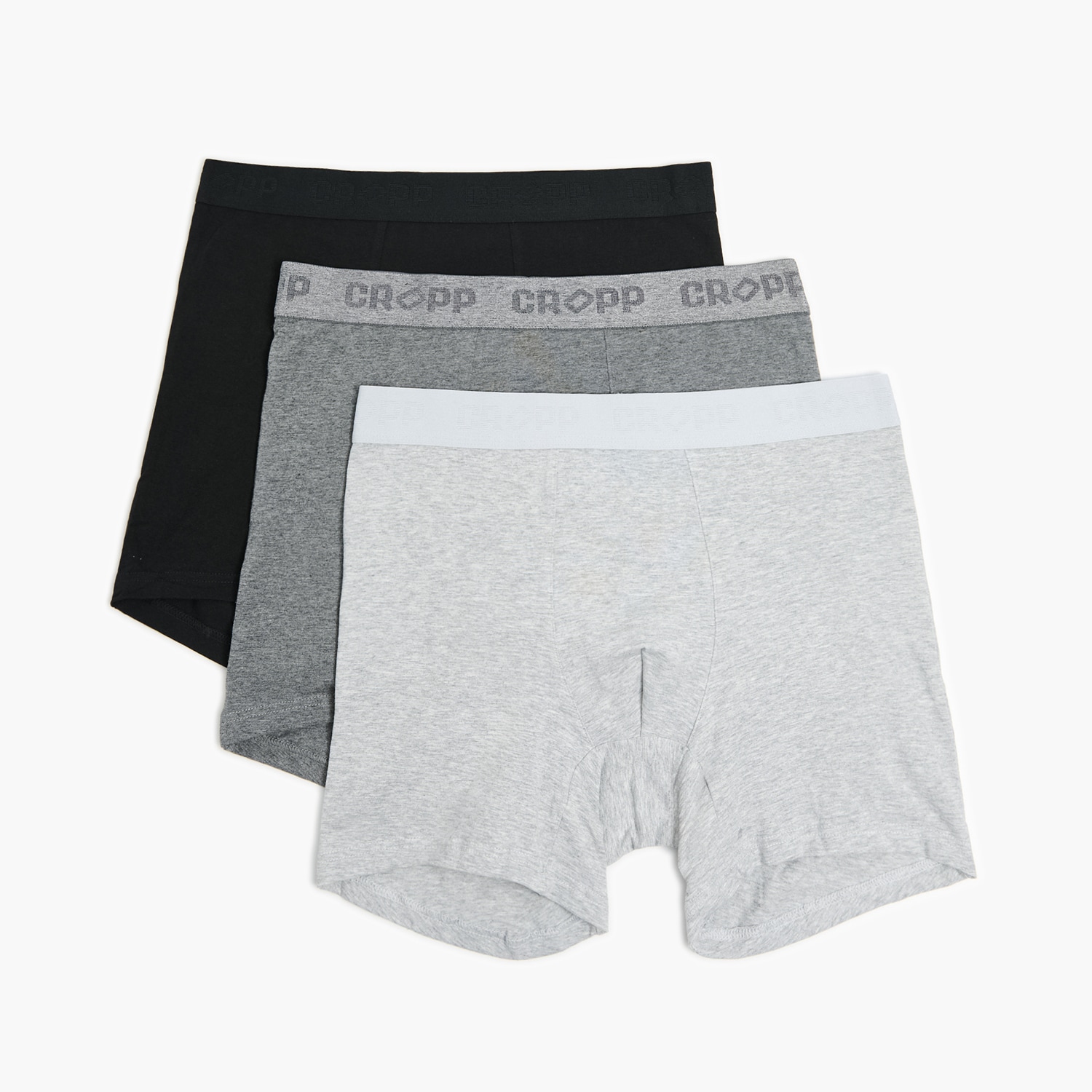 Cropp - 3 броя боксерки basic - черeн