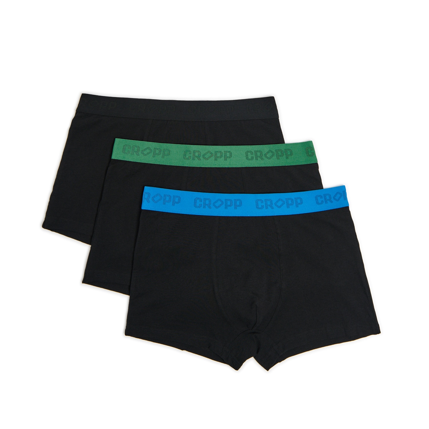Cropp - 3 броя боксерки basic - черeн