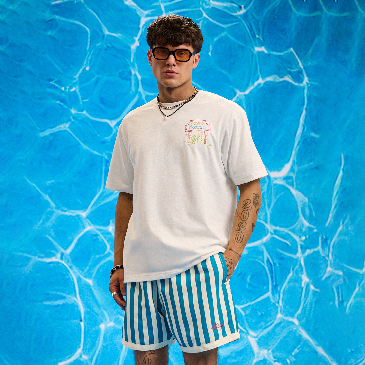 Cropp - Шорти за плуване - зeлeн