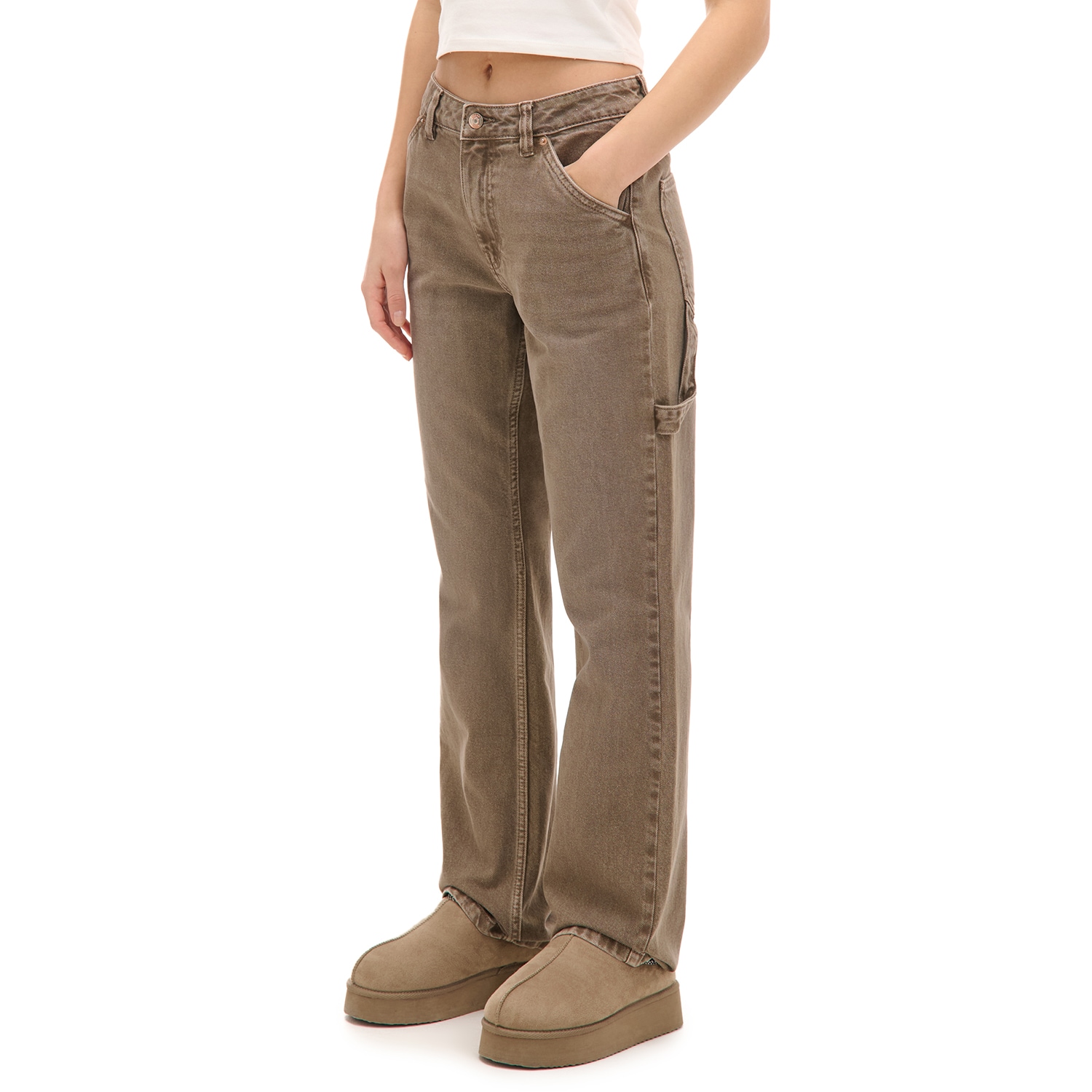 Cropp - дънки straight - многоцветен