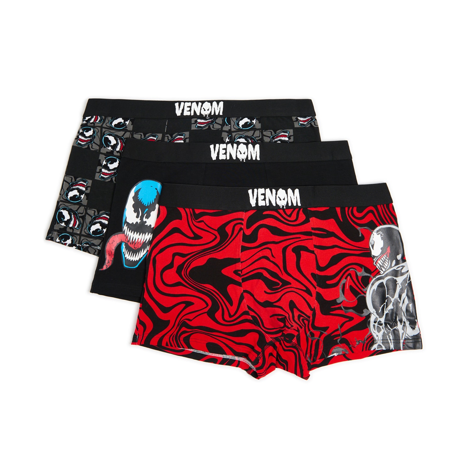 Cropp - 3 броя боксерки Venom - черeн
