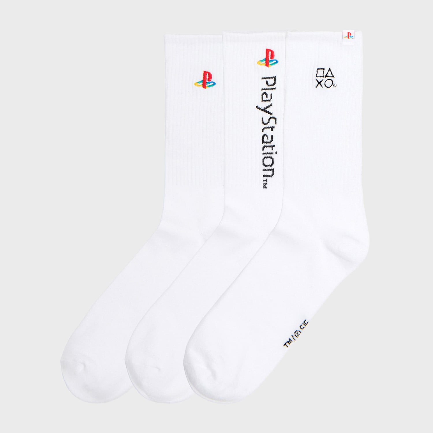 Cropp - 3 чифта чорапи Playstation - бял