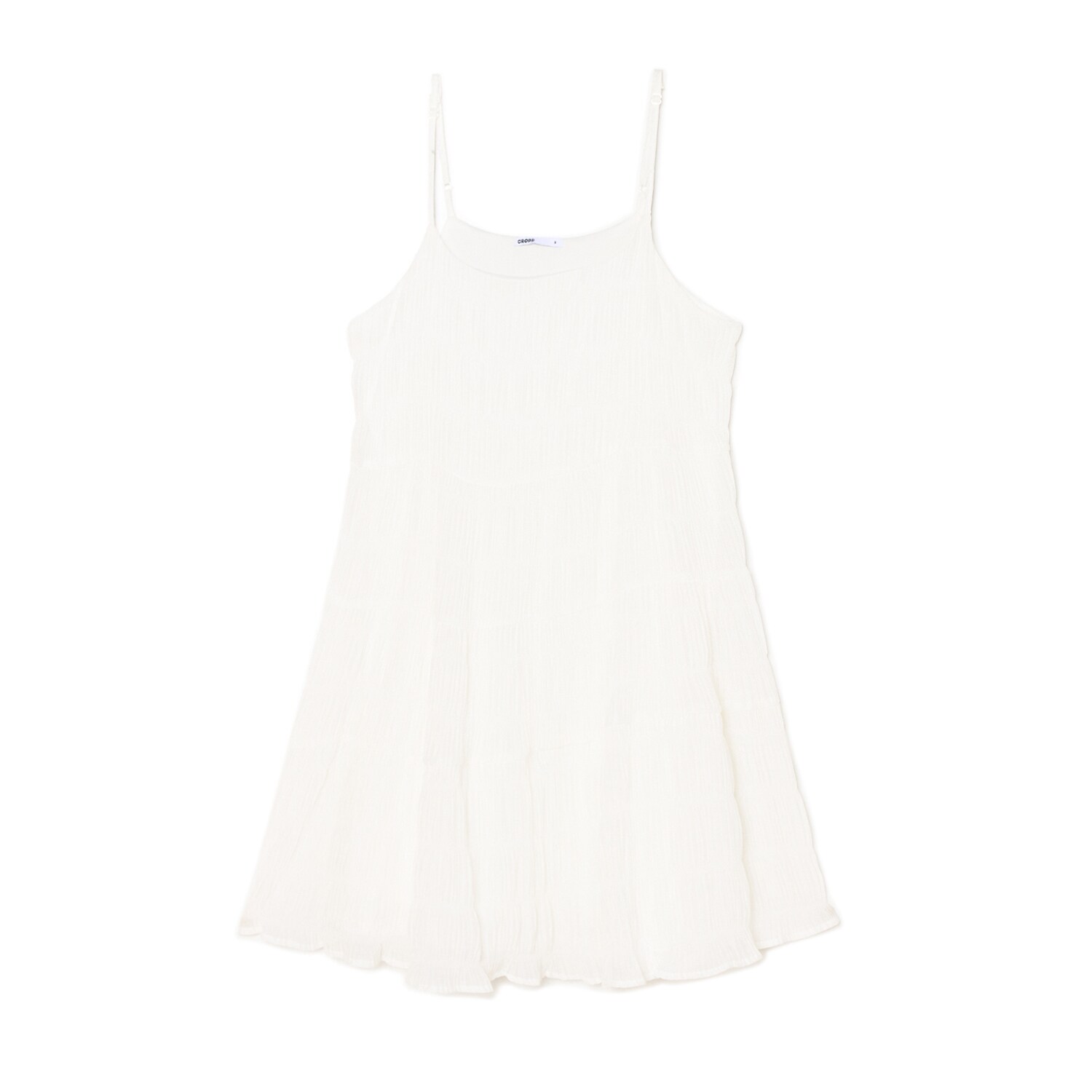 Cropp - Мини рокля - бял